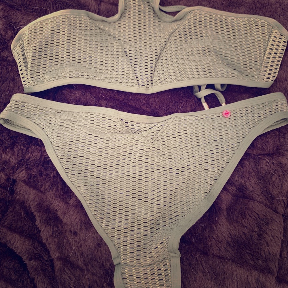 Red Carter Green Swimsuit